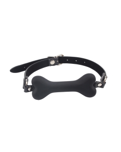 Doggle Bone Bit Gag (Black)