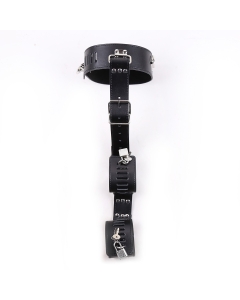 Collar with Restraints Black