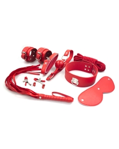 BDSM Set J (8pcs) Red