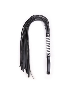 Striped Flogger Black/White