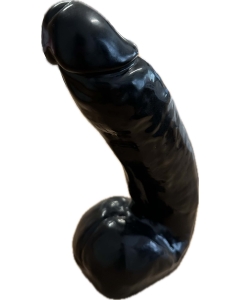 PVC Dildo 11.4" black