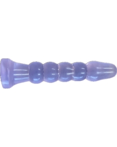 PVC Anal Plug 5.7" purple