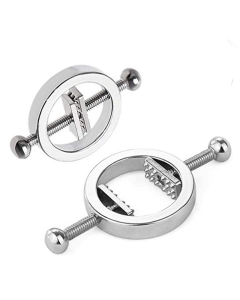 Steel Nipple Clamps (2pcs)