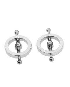 Steel Round Nipple Clamps (2pcs)