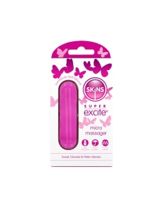 Skins Super Excite Rechargeable Bullet Pink