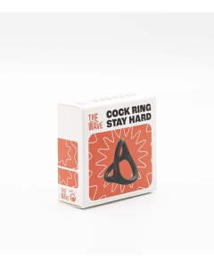 Cock Ring Stay Hard Black