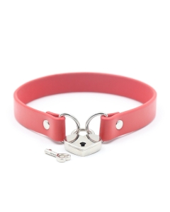 Locking collar red