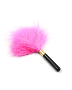 Feather tickler 15cm pink