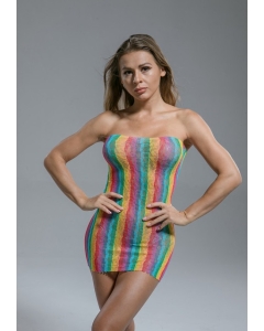 Short Dress 60211 Rainbow