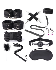 BDSM Set (11pcs) #WannaPlay Black