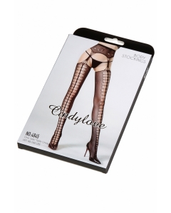 Suspender Tights OS Black