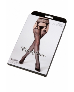 Suspender Tights OS Black