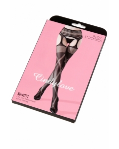 Suspender Tights OS Black