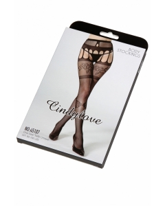 Suspender Tights OS Black