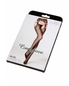 Suspender Tights OS Black