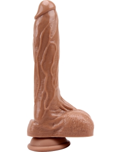 Labour dong w/ suction 7.9" (brown)