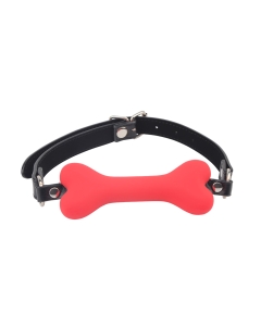 Doggle Bone Bit Gag (Red)