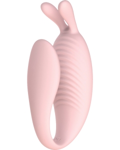 CV1 - Remote Vibrating Couple Rabbit Pink