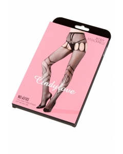 Suspender Tights OS Black