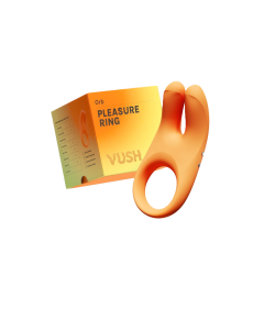 Vush - Orb Pleasure Ring Orange