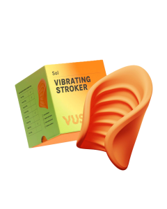 Vush - Sol Vibrating Stroker Orange