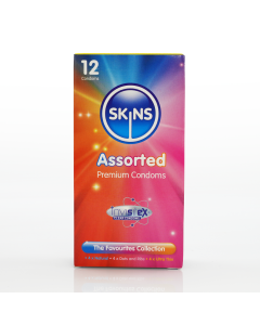 Skins Condoms Assorted 12 (6-Pack)