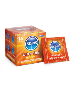 Skins Condoms Ultra Thin Cube 16 (3-Pack)