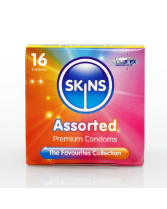Skins Condoms Assorted Cube 16 (3-Pack)