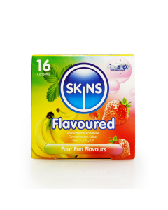 Skins Condoms Flavours Cube 16 (3-Pack)