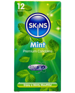 Skins Condoms Mint 12 (6-Pack)