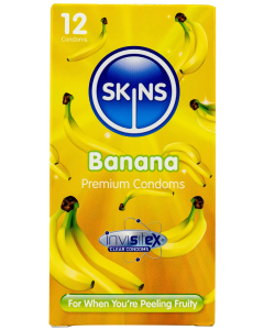 Skins Condoms Banana 12 (6-Pack)