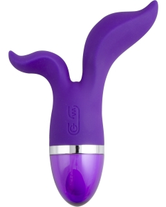 Swan Dual motor vibrator (purple)